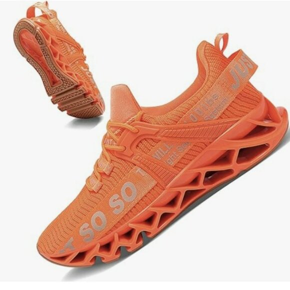SO SO Women's Vibrant Orange Sneakers - Picture 8 of 12